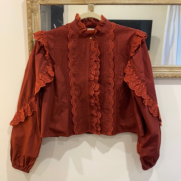Ulla Johnson Tops - Ulla Johnson Blouse Size Small 🧡